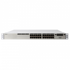 Cisco Meraki Cloud Managed MS390-24P - Switch - L3 - Managed - 24 x 10/100/1000 (PoE) - rack-mountable - PoE (445 W)